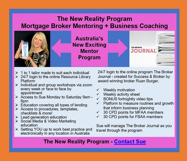 Mortgage Broker Mentor – Mentoring + Business Coaching